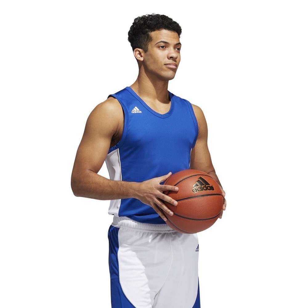 ADIDAS Team N3XT Prime Basketball Jersey Royal Blue Men's Sz S *NEW* FR9424 $35